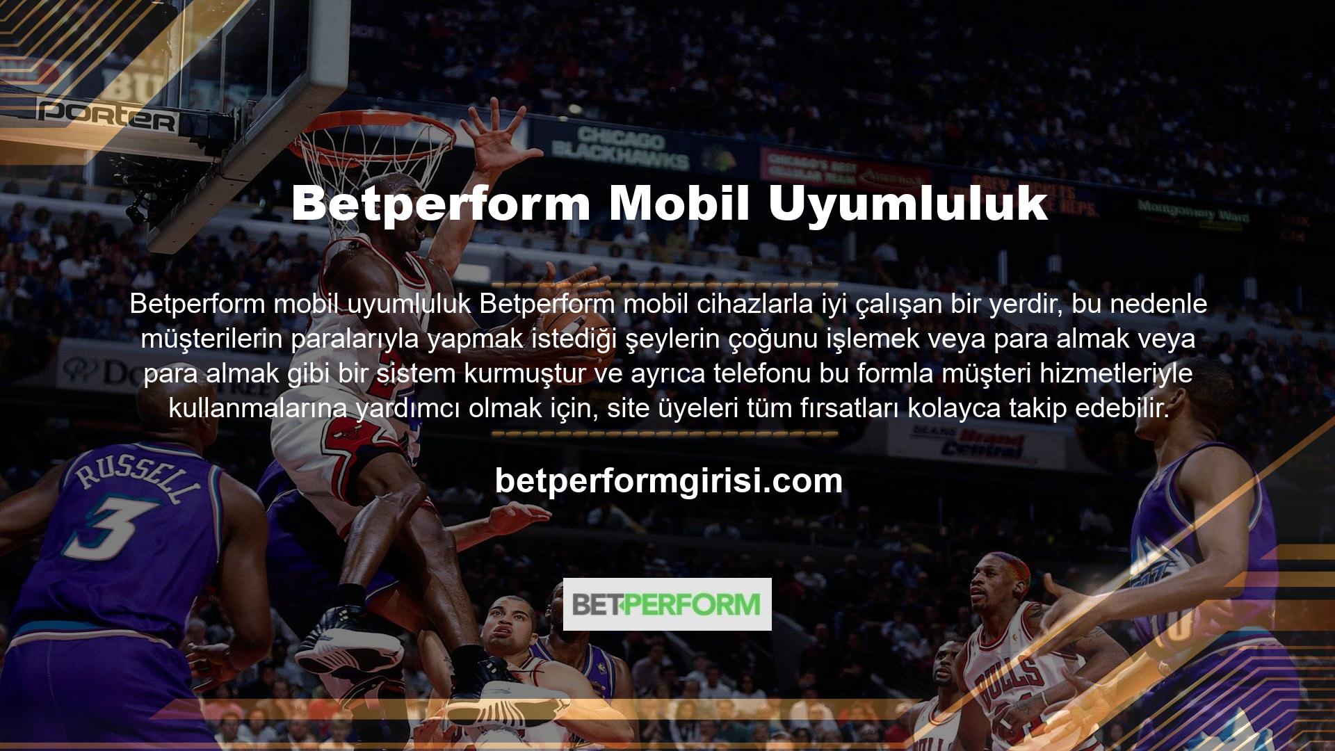 İsterseniz, Betperform mobil giriş prosedürünüzü basitleştirmek için web sitemizdeki yönlendirme düğmelerini ve URL'lerini kullanabilirsiniz